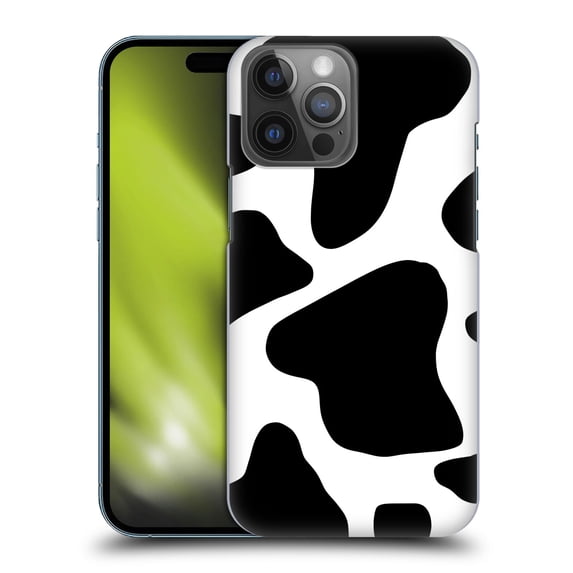 Head Case Designs Officially Licensed Grace Illustration Animal Prints Cow Hard Back Case Compatible with Apple iPhone 14 Pro Max