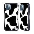 thumbnail image 1 of Head Case Designs Officially Licensed Grace Illustration Animal Prints Cow Hybrid Case Compatible with Apple iPhone 13, 1 of 7