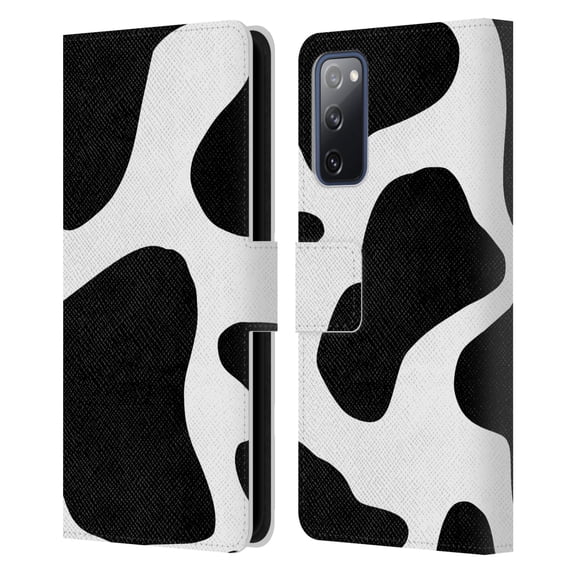 Head Case Designs Officially Licensed Grace Illustration Animal Prints Cow Leather Book Wallet Case Cover Compatible with Samsung Galaxy S20 FE / 5G
