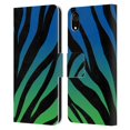 thumbnail image 1 of Head Case Designs Officially Licensed Grace Illustration Animal Prints Ombré Leopard Leather Book Wallet Case Cover Compatible with Apple iPhone XR, 1 of 6