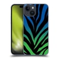 thumbnail image 1 of Head Case Designs Officially Licensed Grace Illustration Animal Prints Ombré Zebra Hard Back Case Compatible with Apple iPhone 15, 1 of 7
