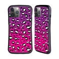 thumbnail image 1 of Head Case Designs Officially Licensed Grace Illustration Animal Prints Pink Leopard Hybrid Case Compatible with Apple iPhone 14 Pro Max, 1 of 7