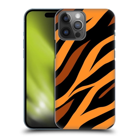 Head Case Designs Officially Licensed Grace Illustration Animal Prints Tiger Hard Back Case Compatible with Apple iPhone 14 Pro Max