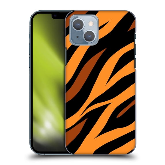 Head Case Designs Officially Licensed Grace Illustration Animal Prints Tiger Hard Back Case Compatible with Apple iPhone 14