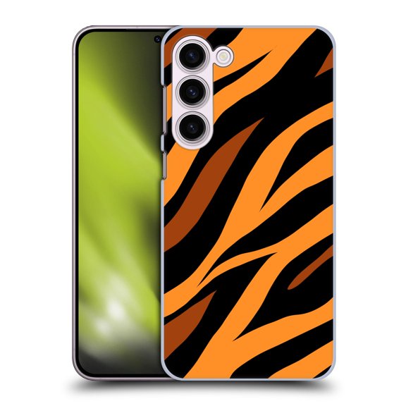 Head Case Designs Officially Licensed Grace Illustration Animal Prints Tiger Hard Back Case Compatible with Samsung Galaxy S23+ 5G