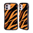thumbnail image 1 of Head Case Designs Officially Licensed Grace Illustration Animal Prints Tiger Hybrid Case Compatible with Apple iPhone 11, 1 of 7