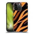 thumbnail image 1 of Head Case Designs Officially Licensed Grace Illustration Animal Prints Tiger Soft Gel Case Compatible with Apple iPhone 15 Pro, 1 of 7