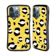 thumbnail image 1 of Head Case Designs Officially Licensed Grace Illustration Animal Prints Yellow Leopard Hybrid Case Compatible with Apple iPhone 13 Pro, 1 of 7