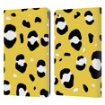 thumbnail image 1 of Head Case Designs Officially Licensed Grace Illustration Animal Prints Yellow Leopard Leather Book Wallet Case Cover Compatible with Apple iPad 9.7 2017 / iPad 9.7 2018, 1 of 6