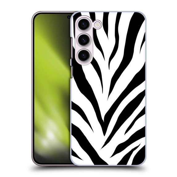 Head Case Designs Officially Licensed Grace Illustration Animal Prints Zebra Hard Back Case Compatible with Samsung Galaxy S23+ 5G