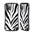 thumbnail image 1 of Head Case Designs Officially Licensed Grace Illustration Animal Prints Zebra Hybrid Case Compatible with Apple iPhone 14 Pro Max, 1 of 7