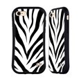 thumbnail image 1 of Head Case Designs Officially Licensed Grace Illustration Animal Prints Zebra Hybrid Case Compatible with Apple iPhone 7 / 8 / SE 2020 & 2022, 1 of 7