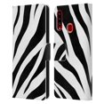 thumbnail image 1 of Head Case Designs Officially Licensed Grace Illustration Animal Prints Zebra Leather Book Wallet Case Cover Compatible with Samsung Galaxy A20s (2019), 1 of 6