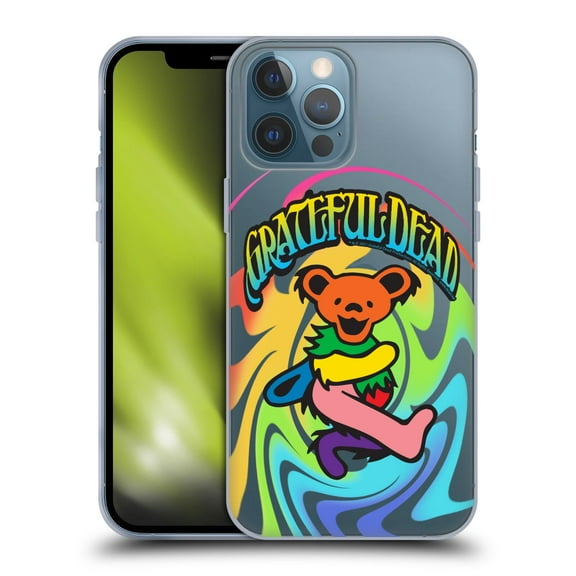 Head Case Designs Officially Licensed Grateful Dead Trends Bear 2 Soft Gel Case Compatible with Apple iPhone 13 Pro Max