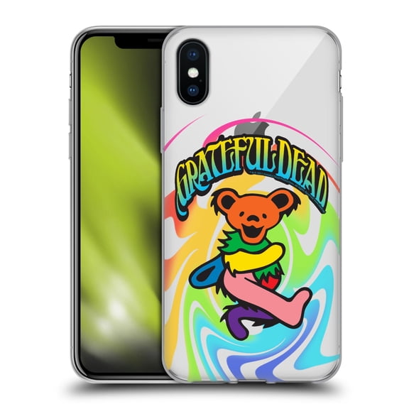 Head Case Designs Officially Licensed Grateful Dead Trends Bear 2 Soft Gel Case Compatible with Apple iPhone X / iPhone XS