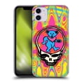 thumbnail image 1 of Head Case Designs Officially Licensed Grateful Dead Trends Bear Hard Back Case Compatible with Apple iPhone 11, 1 of 7