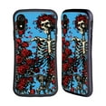 thumbnail image 1 of Head Case Designs Officially Licensed Grateful Dead Trends Bertha Skull Roses Hybrid Case Compatible with Apple iPhone XR, 1 of 7