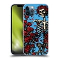 thumbnail image 1 of Head Case Designs Officially Licensed Grateful Dead Trends Bertha Skull Roses Soft Gel Case Compatible with Apple iPhone 12 / iPhone 12 Pro, 1 of 7