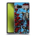 thumbnail image 1 of Head Case Designs Officially Licensed Grateful Dead Trends Bertha Skull Roses Soft Gel Case Compatible with Google Pixel 7a, 1 of 7
