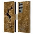 thumbnail image 1 of Head Case Designs Officially Licensed HBO Game of Thrones Dark Distressed Look Sigils Baratheon Leather Book Wallet Case Compatible with Samsung Galaxy S23 Ultra 5G, 1 of 6