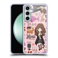 thumbnail image 1 of Head Case Designs Harry Potter Deathly Hallows XXXVII Hermione Pattern Soft Gel Case for Samsung Galaxy S23 FE 5G, 1 of 7