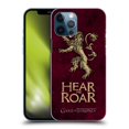 thumbnail image 1 of Head Case Designs Officially Licensed HBO Game of Thrones Dark Distressed Look Sigils Lannister Hard Back Case Compatible with Apple iPhone 12 Pro Max, 1 of 7