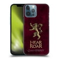 thumbnail image 1 of Head Case Designs Officially Licensed HBO Game of Thrones Dark Distressed Look Sigils Lannister Hard Back Case Compatible with Apple iPhone 13 Pro Max, 1 of 7