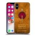 thumbnail image 1 of Head Case Designs Officially Licensed HBO Game of Thrones Dark Distressed Look Sigils Martell Soft Gel Case Compatible with Apple iPhone X / iPhone XS, 1 of 7