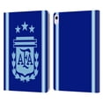 thumbnail image 1 of Head Case Designs Officially Licensed Argentina National Football Team 2024/25 Crest Kit Away Leather Wallet Case Compatible with Apple iPad Air 13 2024/2025, 1 of 6