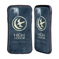 thumbnail image 1 of Head Case Designs Officially Licensed HBO Game of Thrones Dark Distressed Look Sigils Arryn Hybrid Case Compatible with Apple iPhone 13, 1 of 7