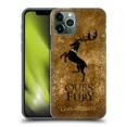 thumbnail image 1 of Head Case Designs Officially Licensed HBO Game of Thrones Dark Distressed Look Sigils Baratheon Hard Back Case Compatible with Apple iPhone 11 Pro, 1 of 7