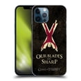 thumbnail image 1 of Head Case Designs Officially Licensed HBO Game of Thrones Dark Distressed Look Sigils Bolton Hard Back Case Compatible with Apple iPhone 12 Pro Max, 1 of 7