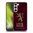 thumbnail image 1 of Head Case Designs Officially Licensed HBO Game of Thrones Dark Distressed Look Sigils Lannister Hard Back Case Compatible with Samsung Galaxy S23+ 5G, 1 of 7