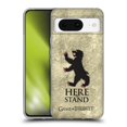 thumbnail image 1 of Head Case Designs Officially Licensed HBO Game of Thrones Dark Distressed Look Sigils Mormont Soft Gel Case Compatible with Google Pixel 8, 1 of 7