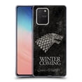 thumbnail image 1 of Head Case Designs Officially Licensed HBO Game of Thrones Dark Distressed Look Sigils Stark Soft Gel Case Compatible with Samsung Galaxy S10 Lite, 1 of 7