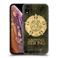 thumbnail image 1 of Head Case Designs Officially Licensed HBO Game of Thrones Dark Distressed Look Sigils Tyrell Hard Back Case Compatible with Apple iPhone XR, 1 of 7