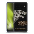 thumbnail image 1 of Head Case Designs Officially Licensed HBO Game of Thrones House Mottos Stark Soft Gel Case Compatible with Google Pixel 6, 1 of 7