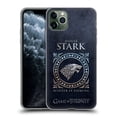 thumbnail image 1 of Head Case Designs Officially Licensed HBO Game of Thrones Metallic Sigils Stark Soft Gel Case Compatible with Apple iPhone 11 Pro Max, 1 of 7