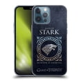thumbnail image 1 of Head Case Designs Officially Licensed HBO Game of Thrones Metallic Sigils Stark Soft Gel Case Compatible with Apple iPhone 13 Pro Max, 1 of 7