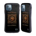 thumbnail image 1 of Head Case Designs Officially Licensed HBO Game of Thrones Metallic Sigils Targaryen Hybrid Case Compatible with Apple iPhone 13, 1 of 7