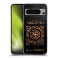 thumbnail image 1 of Head Case Designs Officially Licensed HBO Game of Thrones Metallic Sigils Targaryen Soft Gel Case Compatible with Google Pixel 8 Pro, 1 of 7