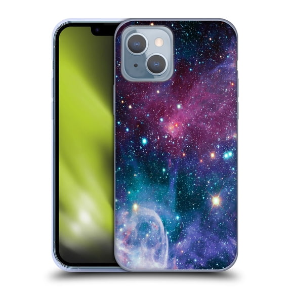 Head Case Designs Officially Licensed Haroulita Fantasy 2 Space Nebula Soft Gel Case Compatible with Apple iPhone 14