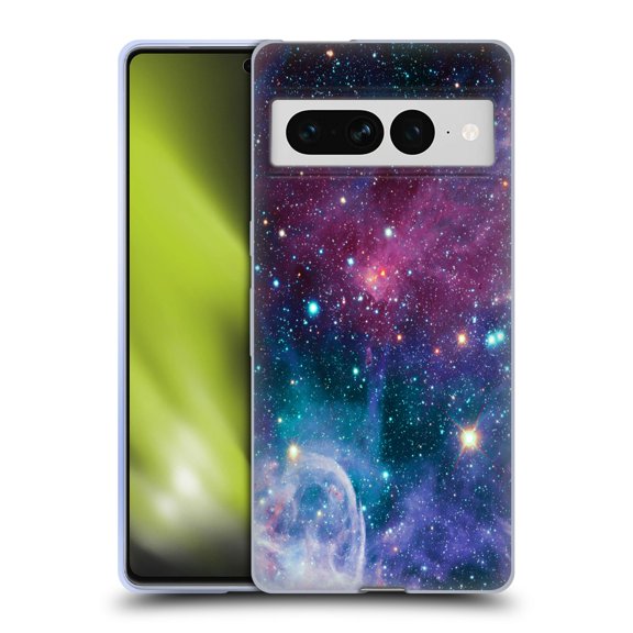 Head Case Designs Officially Licensed Haroulita Fantasy 2 Space Nebula Soft Gel Case Compatible with Google Pixel 7 Pro