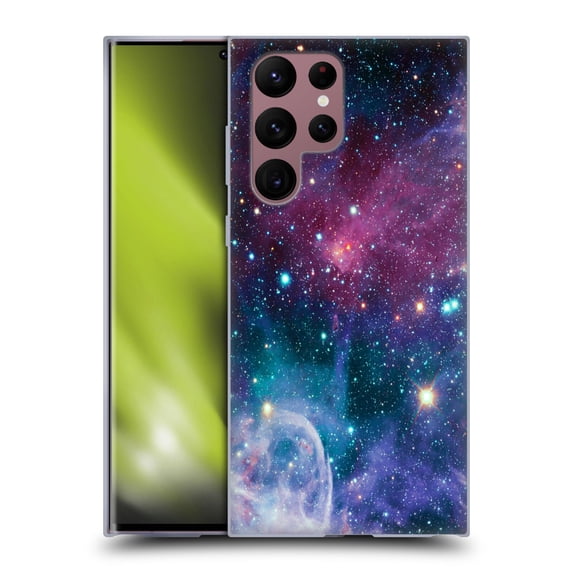 Head Case Designs Officially Licensed Haroulita Fantasy 2 Space Nebula Soft Gel Case Compatible with Samsung Galaxy S22 Ultra 5G