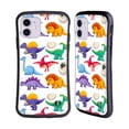 thumbnail image 1 of Head Case Designs Officially Licensed Haroulita Forest Dinosaurs Hybrid Case Compatible with Apple iPhone 11, 1 of 7