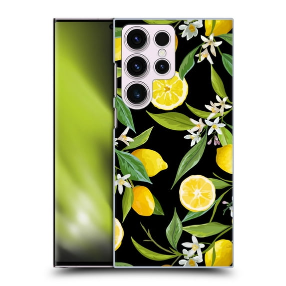 Head Case Designs Officially Licensed Haroulita Fruits Flowers And Lemons Hard Back Case Compatible with Samsung Galaxy S23 Ultra 5G