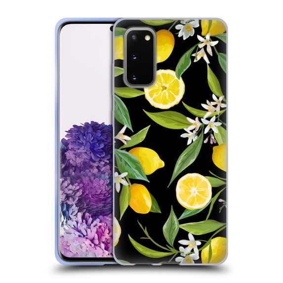 Head Case Designs Officially Licensed Haroulita Fruits Flowers And Lemons Soft Gel Case Compatible with Samsung Galaxy S20 / S20 5G