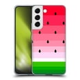 thumbnail image 1 of Head Case Designs Officially Licensed Haroulita Fruits Watermelon Soft Gel Case Compatible with Samsung Galaxy S22 5G, 1 of 7