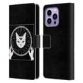 thumbnail image 1 of Head Case Designs Officially Licensed Haroulita Magick - Tarot - Mystical Cat And Moon Leather Book Wallet Case Cover Compatible with Apple iPhone 14 Pro Max, 1 of 6