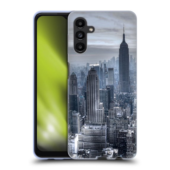 Head Case Designs Officially Licensed Haroulita Places New York 3 Soft Gel Case Compatible with Samsung Galaxy A13 5G (2021)
